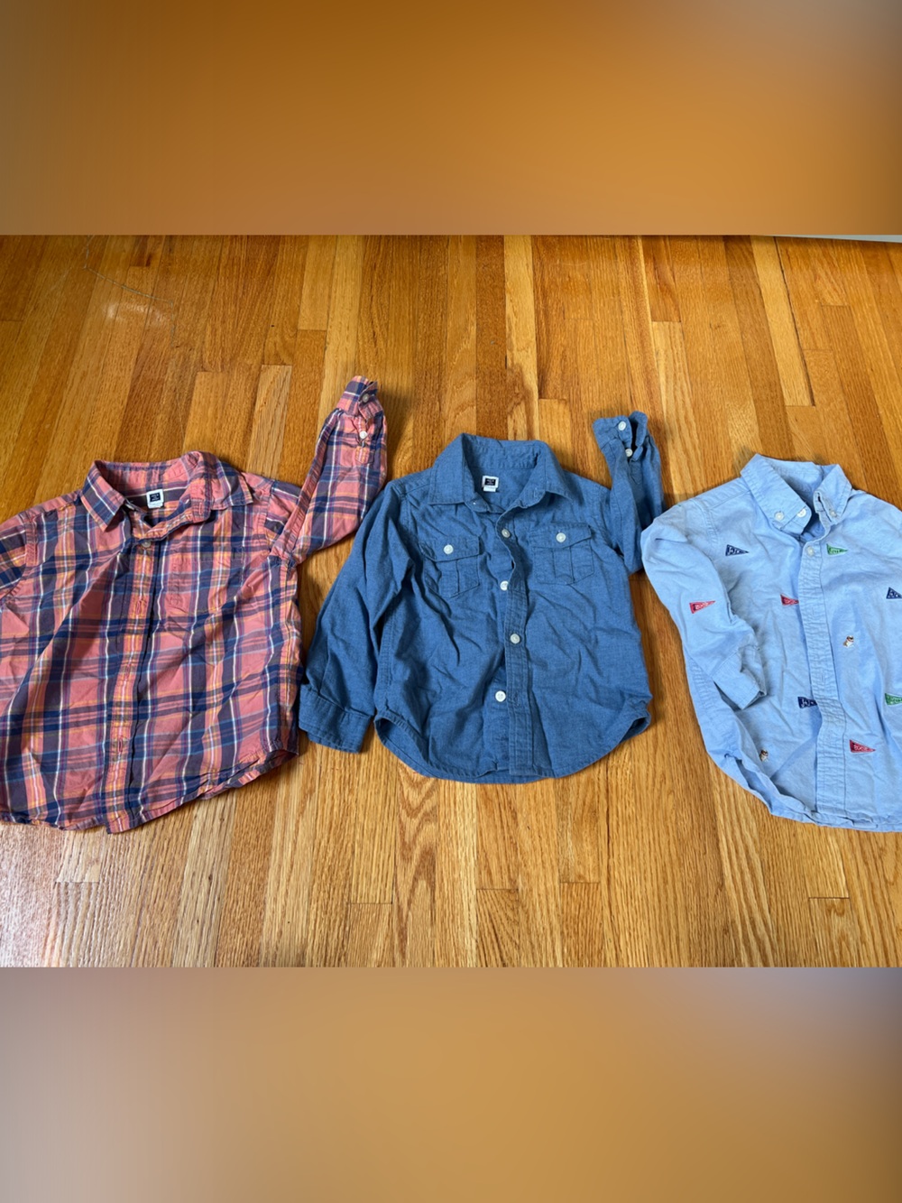 Janie and Jack Button-Down Shirt Bundle- 2T